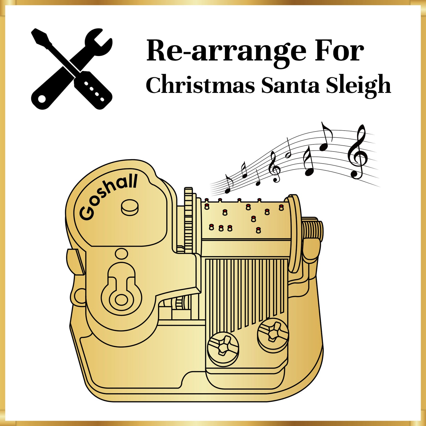 Would you like to customize the tune of Christmas Santa Sleigh?