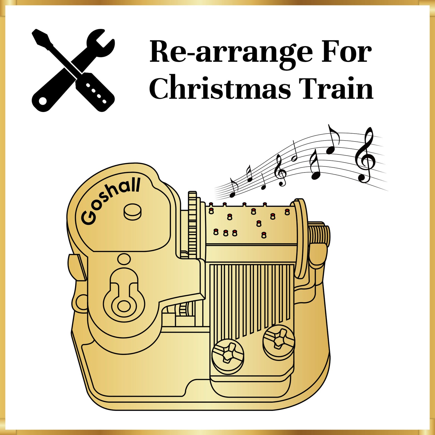 Would you like to customize the tune of Christmas Train?