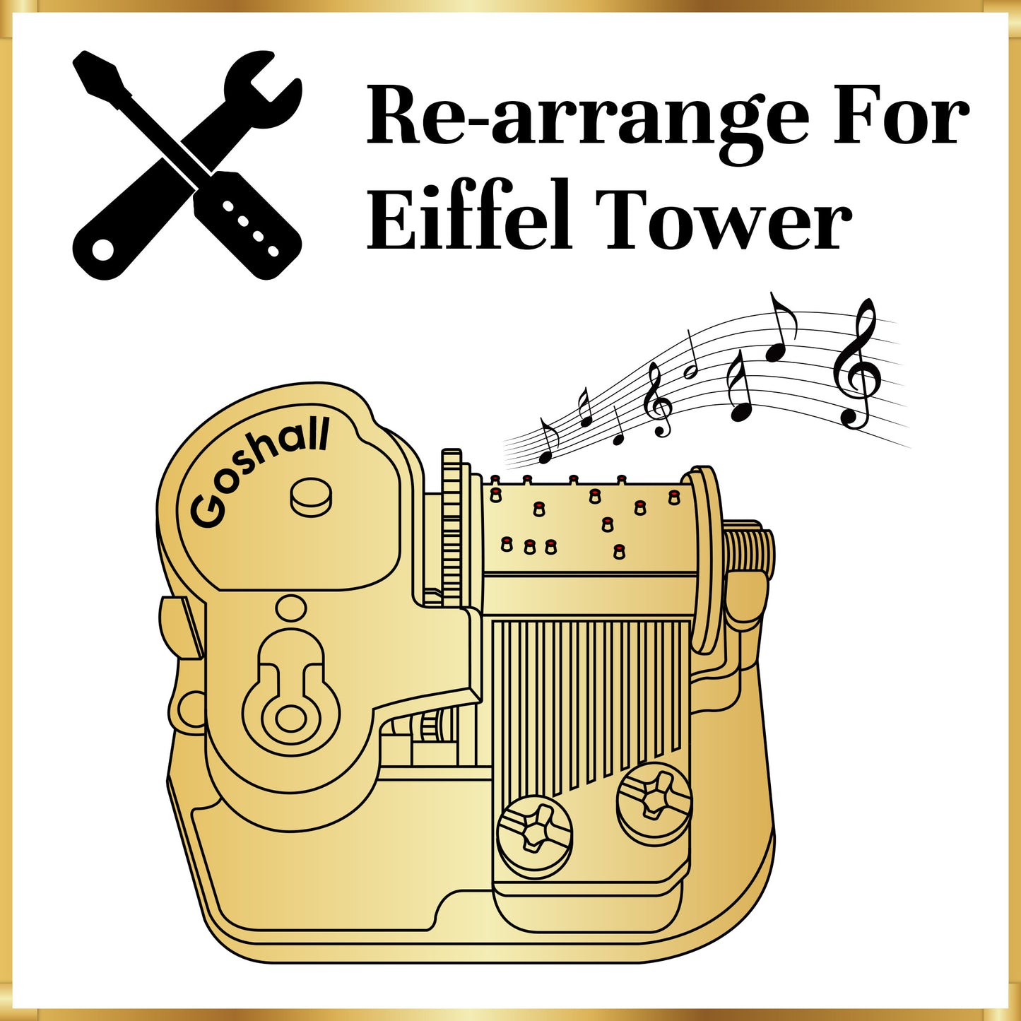 Would you like to customize the tune of Eiffel Tower?