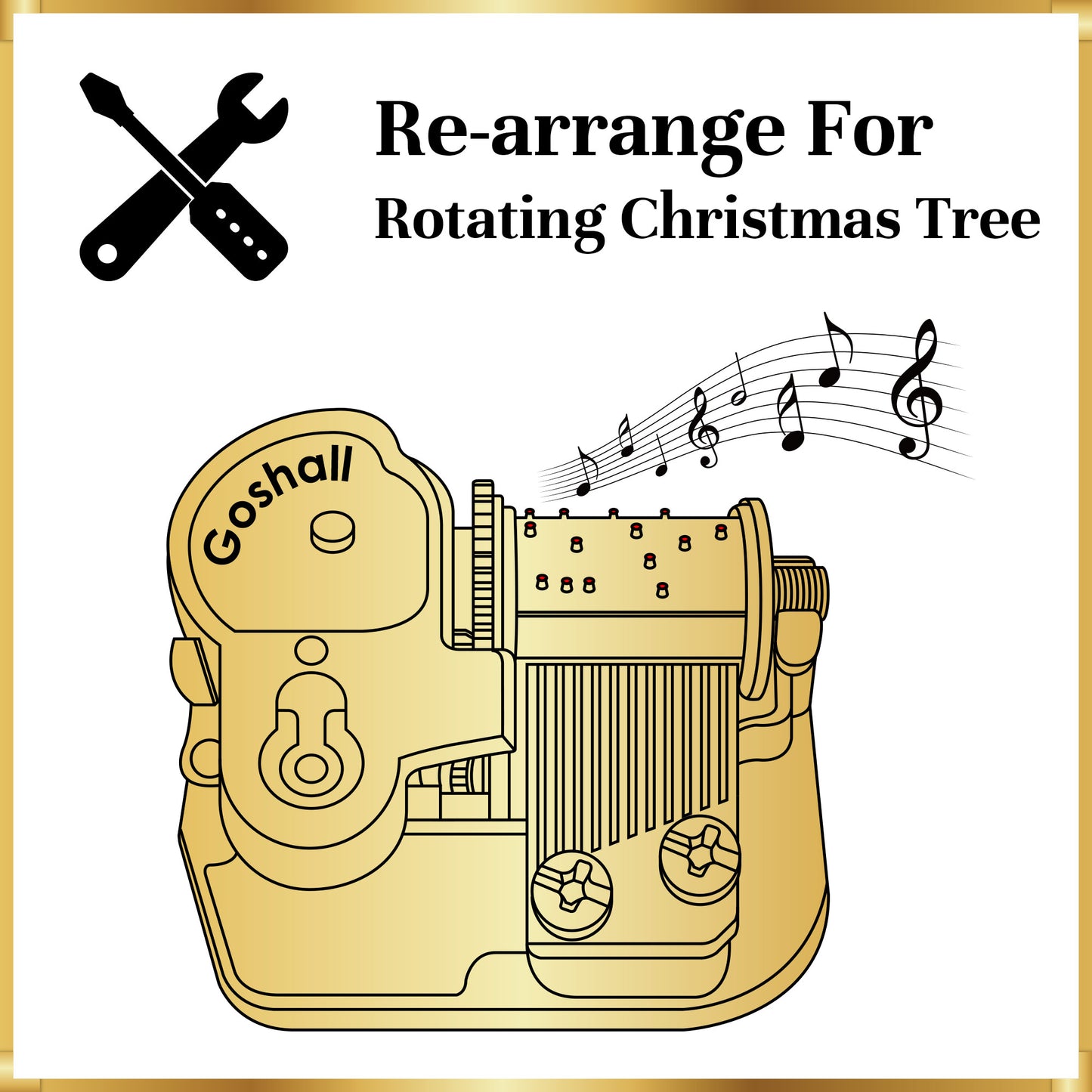 Would you like to customize the tune of Rotating Christmas Tree?