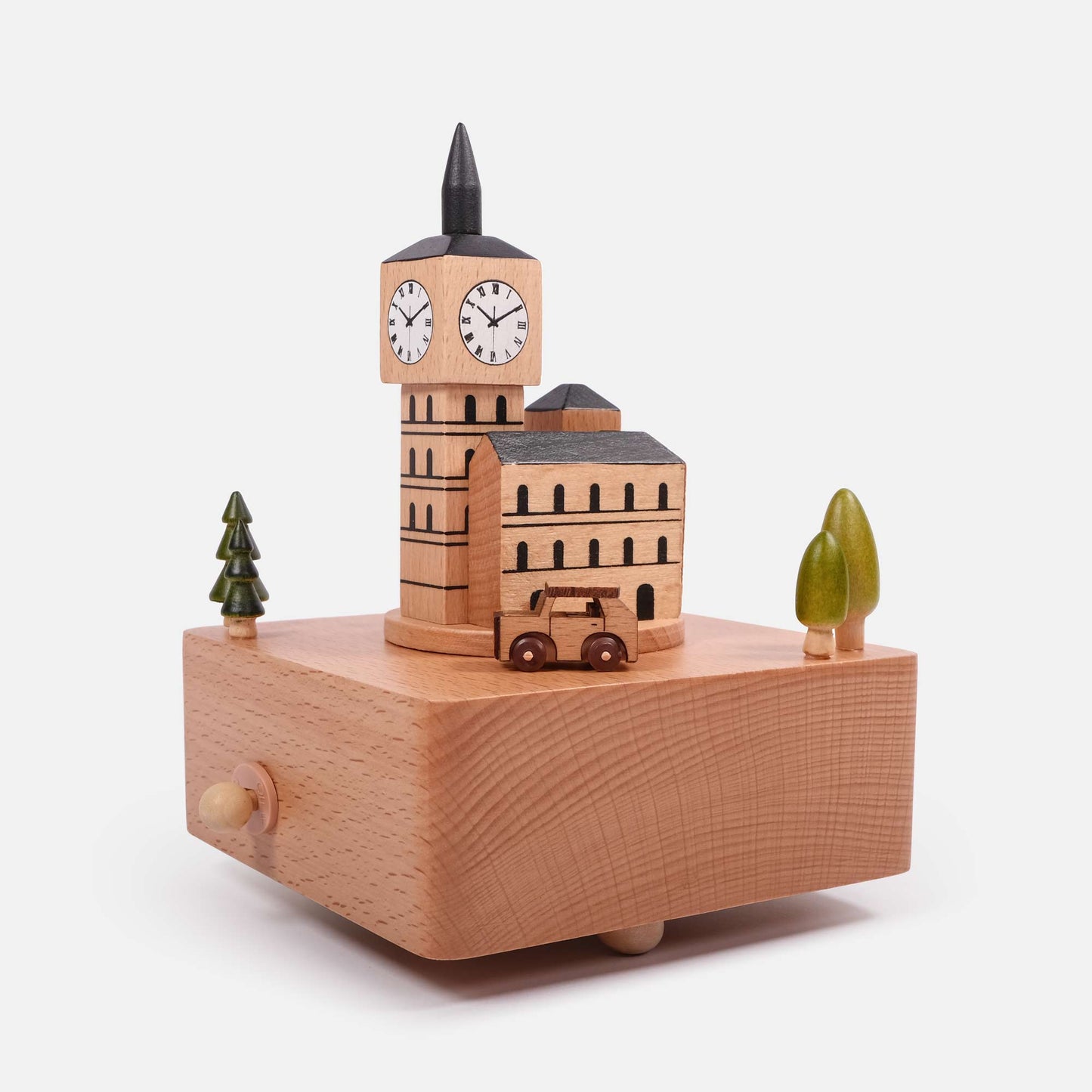 Personalized Wooden Music Box - Big Ben